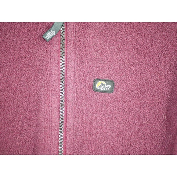 Vintage Lowe Alpine Polartec Fleece Jacket Women's Medium Purple 1/4 Zip Ireland - Picture 2 of 16
